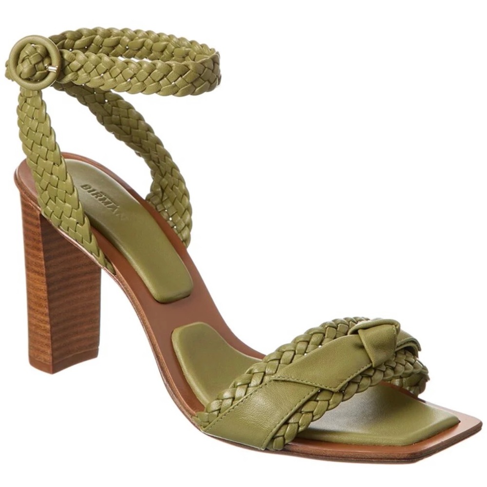 NEVER WORN Alexandre Birman Clarita Woven Leather Sandal (US 8; European 38)